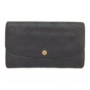 LOUIS VUITTON Mahina Portefeuille Iris Leather Long Bifold Wallet